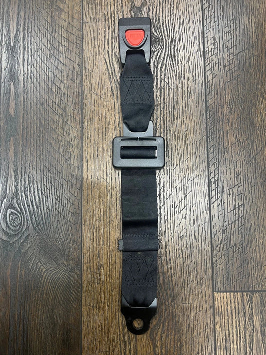 A latch piece of 5-point seat belt