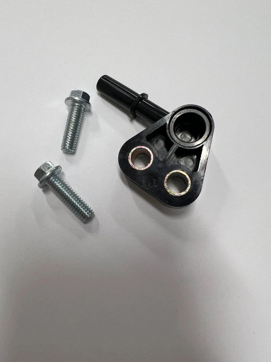 Cap on fuel Injector with two bolts