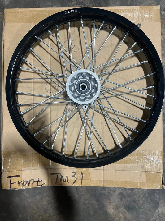 Front Rim ASSY. / K5-01,1.60x19. Without brake discs.