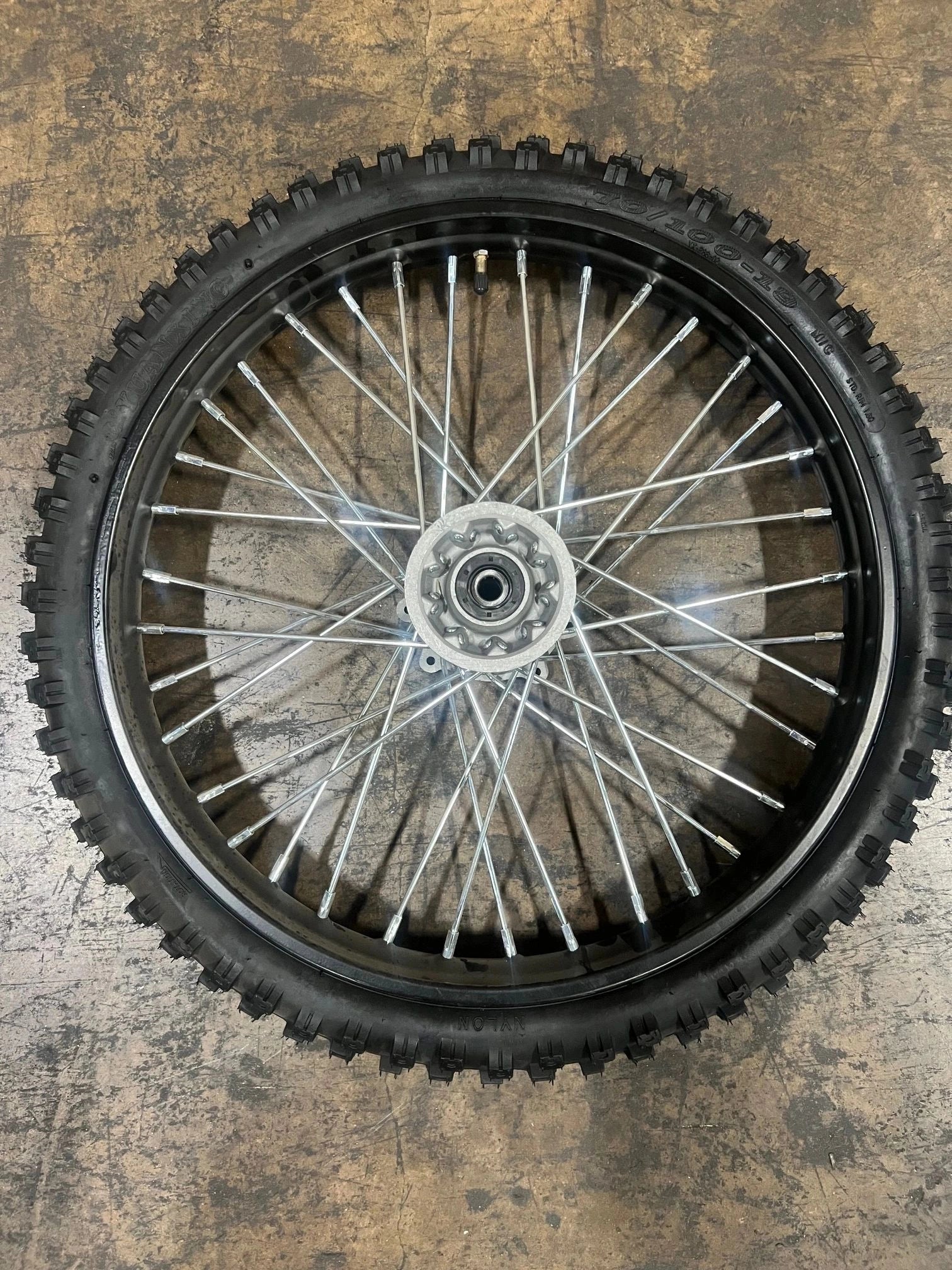 front-wheel-assy-black-rim-tire-70x100-19-with-tube-and-tire-without-brake-disc